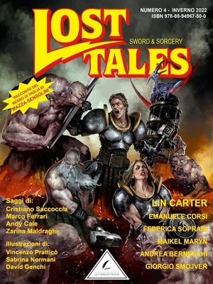 cover image of Lost Tales--Sword&Sorcery n°4--4 Febbraio 2022